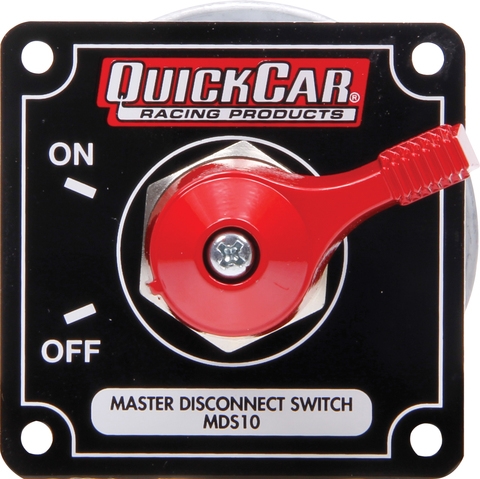 High Current Alternator Master Disconnect Switch with Black