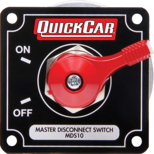 QUICKCAR RACING PRODUCTS QRP55-013 High Current Alternator Master Disconnect Switch with Black