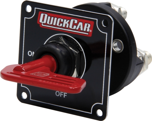 QUICKCAR RACING PRODUCTS QRP55-030 Master Disconnect Switch w/ Removable Red Key 55-030