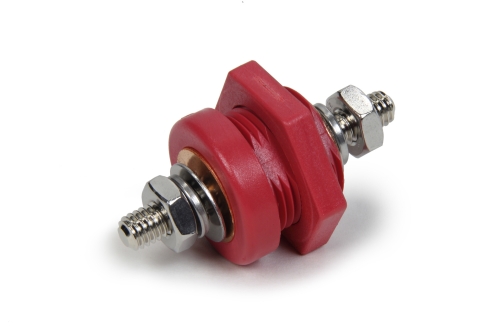 QUICKCAR RACING PRODUCTS QRP57-800 Stud Feed Thru Red 57-800