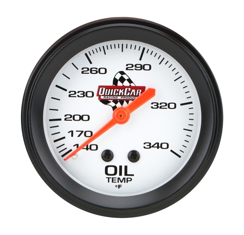 QUICKCAR RACING PRODUCTS QRP611-6009 QuickCar Oil Temperature Gauge 611-6009