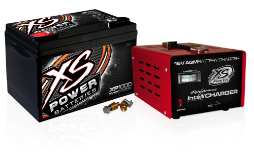 XS Power XSPXP1000CK2 AGM Battery 16V 2 Post w/15A I