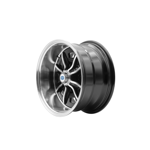 Sprintstar Wheel, Black with Polished Spoke 15x8