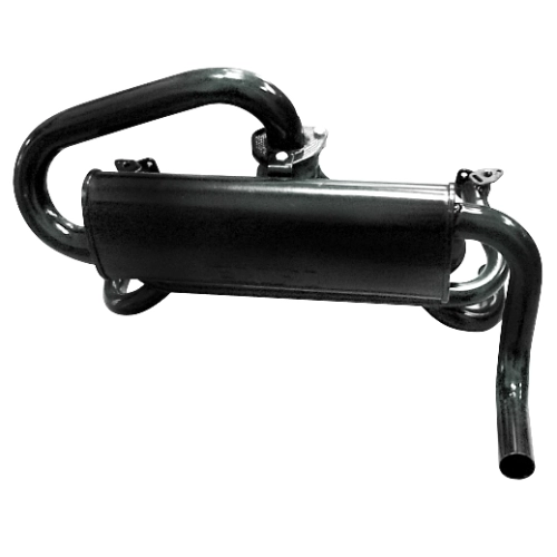 EMPI 00-3369-0 Baja Exhaust, 1-1/2 with Quiet Muffer, Raw