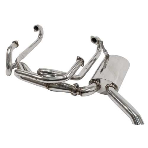 EMPI 00-3448-0 Sideflow Exhaust System, Fits Type 2 Bus 63-67 Stainless