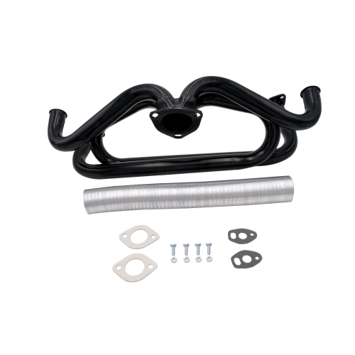 Exhaust Header, for Beetle & Ghia 66-73, 3 Bolt Flange Style