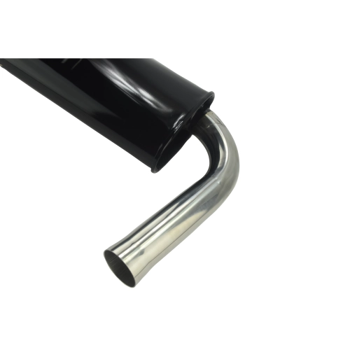 Single Quiet Muffler, with Chrome Tip, for Type 3