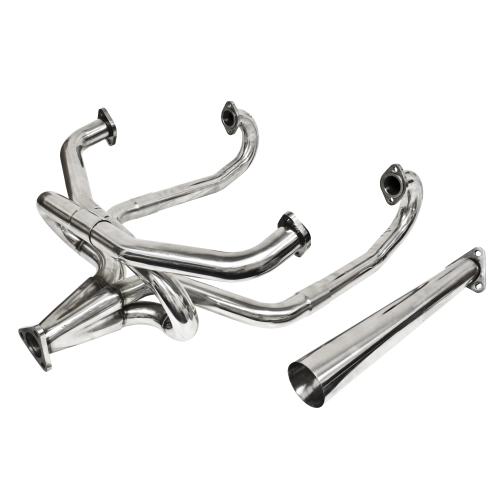 EMPI 00-3760-0 Merged Drag Exhaust, 1-5/8 With Stinger, Stainless