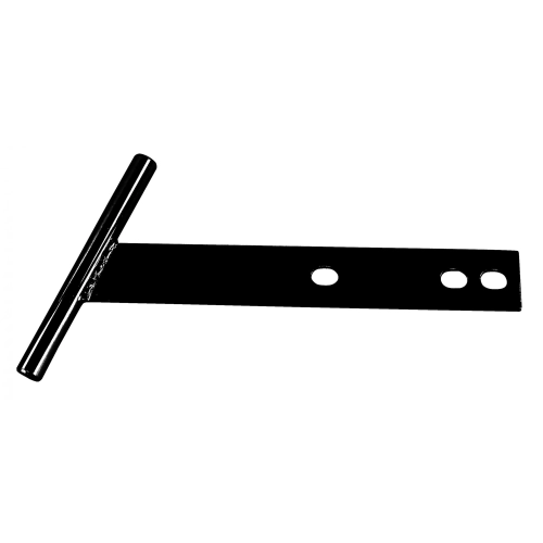 T-Bar Bumper, Black, for Beetle 56-67, Pair