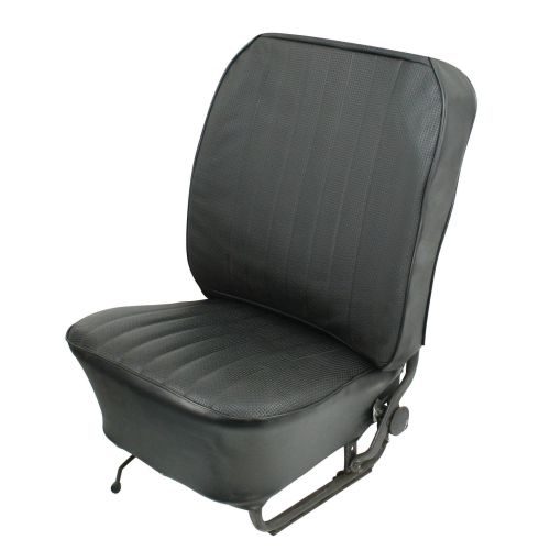 EMPI 00-4637-0 Vinyl Seat Cover, Front & Rear Set Fits Beetle 65-67, Black