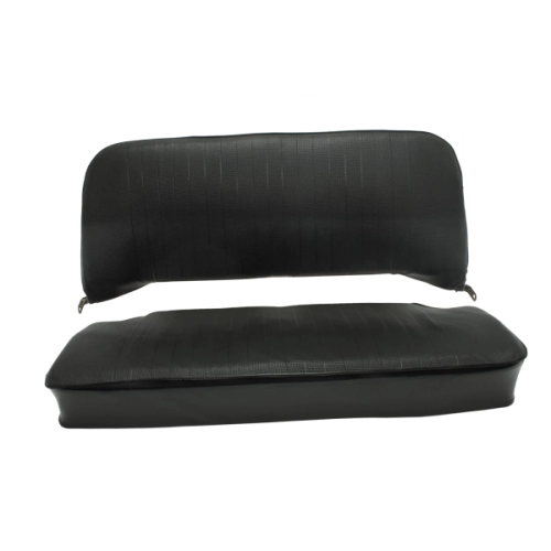 Vinyl Seat Cover, Front & Rear Set, Fits Beetle 68-69, Black