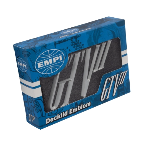 EMPI GTV II Billet Aluminum Decklid Emblem