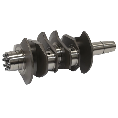 IAP AC105120FC Crankshaft, 82mm, Forged Chromoly, 8 Dowel, Chevy Journal