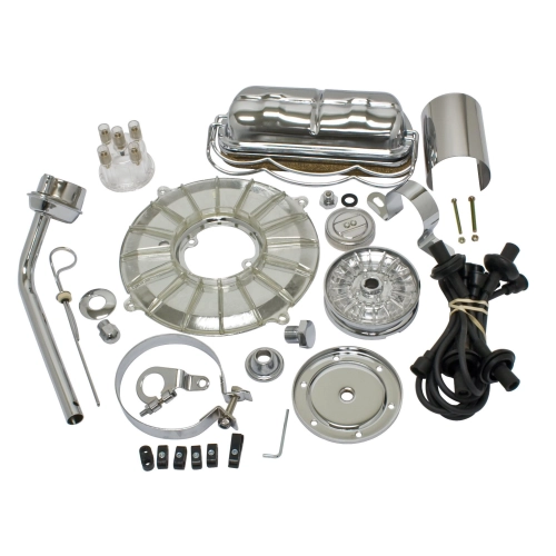 EMPI 00-8656-0 Super Color & Chrome Dress Up Kit, Grey, for Aircooled VW