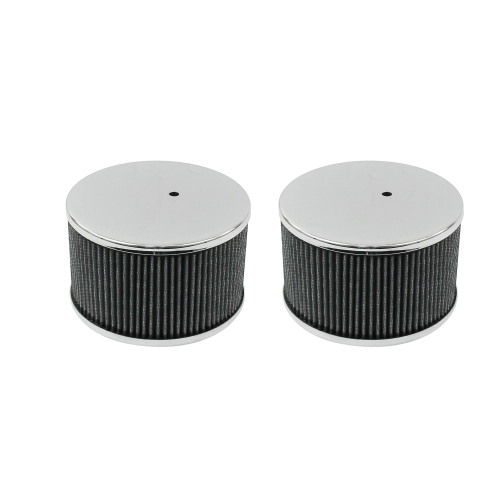 Air Filter Assemblies, 3-3/4 Tall, for Kadron Carbs, Pair