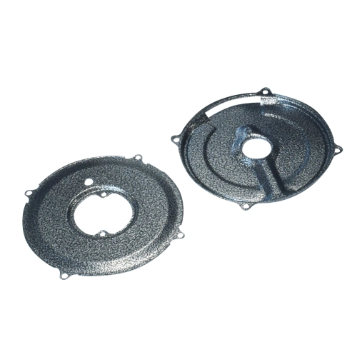 EMPI 00-9061-G Alternator 3 Piece Backing Plate Kit, Gray