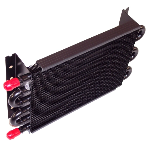 6 Pass Oil Cooler, with Barbed Fittings