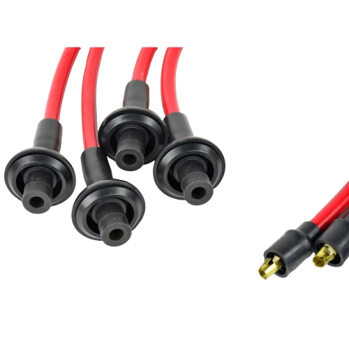 Taylor 409 Spark Plug Wires, 10.4mm, Red, Fits Type 1 VW