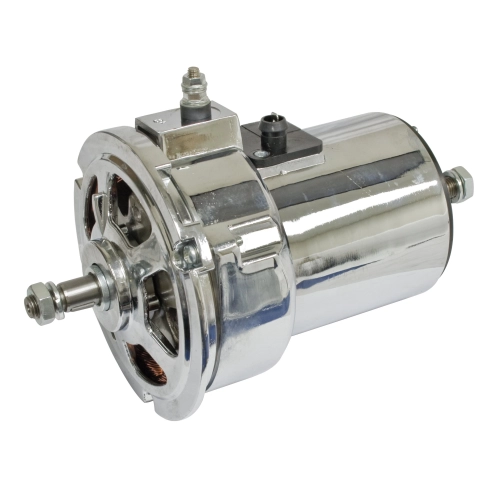 Alternator, 90 Amp, for Aircooled VW, Chrome