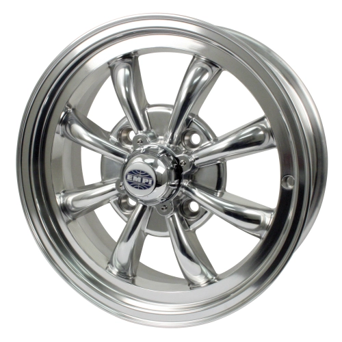 EMPI 00-9684-0 Gt-8 Wheel, Polished, 5.5 Wide, 4 on 130mm VW