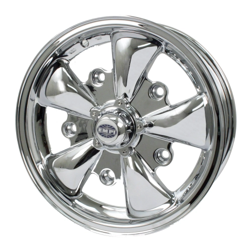 EMPI 00-9686-0 Gt-5 Wheel, All Chrome, 5.5 Wide, 5 on 205mm