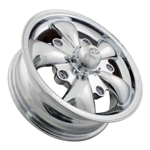 Gt-5 Wheel, All Chrome, 5.5 Wide, 5 on 205mm