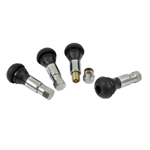 EMPI 00-9710-0 Chrome Valve Stems, Set of 4