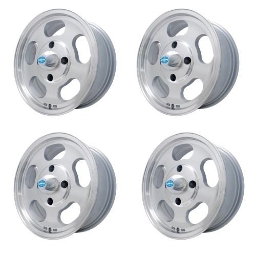 Appletree Automotive 00-9748-4 EMPI Dish Wheels 5.5 Wide, Fits 4 on 130mm VW