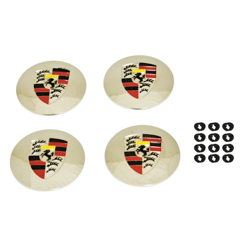 EMPI 10-1079-0 Hub Cap Crest, Stallion Crest, 4 Pack