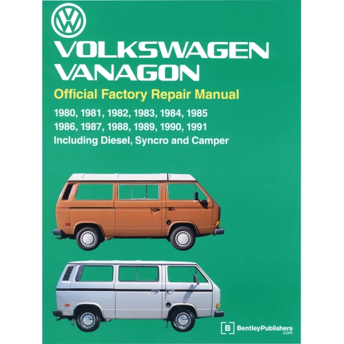 EMPI 11-0975-0 Bentley Manual, Vanagon 80-91