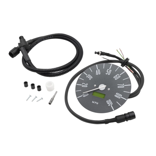 120mm Speedometer 10-90 MPH Gray Dial Type 2