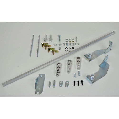 EMPI 1551-28 Dual Carb Linkage Kit, for 34 EPC & ICT Carbs, Hex Bar 26