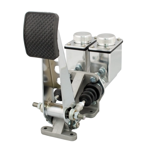 Single Brake Pedal, Dual 7/8 Bore Tall Master Cylinders