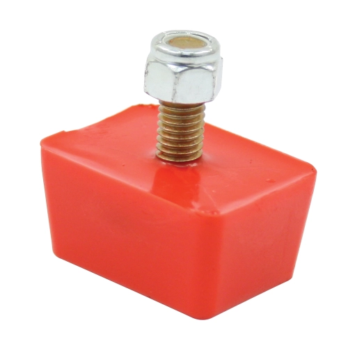 EMPI 6585-11 Bump Stops, Rectangular, with Molded In Stud, Pair