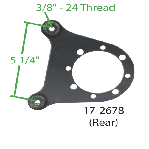 Disc Brake Caliper Bracket, Fits Swing or IRS, Custom App