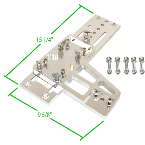 Mega Slide Adjustable Pedal Kit with Gas Pedal Mount