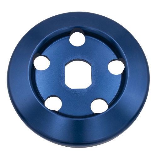 EMPI 18-1083-0 Billet Alternator Pulley Half, for VW, Blue