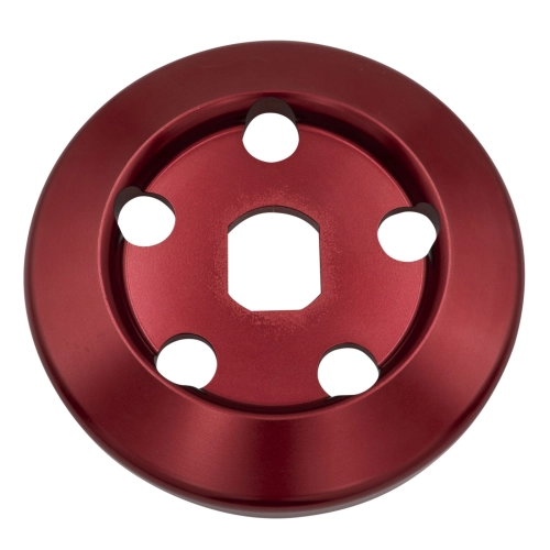 Billet Alternator Pulley Half, for VW, Red