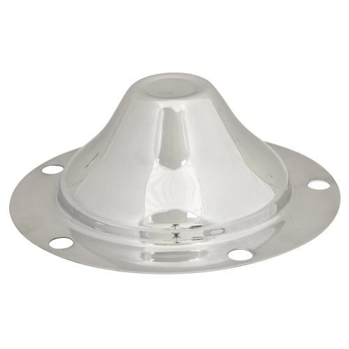 Center Cap, Fits 5 On 205 Rim, Polished Aluminum, Pair