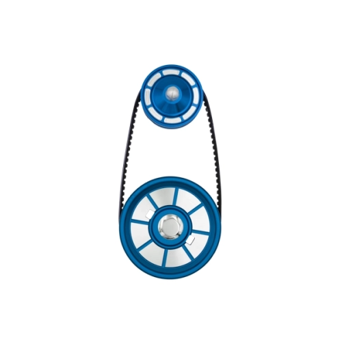 EMPI Color Matched Pulley Kit Blue Anodized, for Type 1 VW