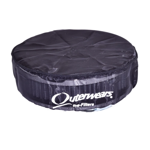 OUTERWEARS 205-25TBK Outerwear Pre-Filter, 6.5 Round, 2.5 Tall, Black