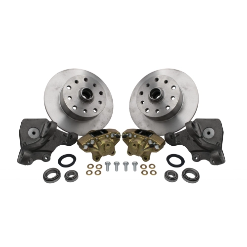 EMPI 22-2887-0 Drop Spindle Disc Brake Kit, 5 On 4-3/4 Chevy, Ball Joint