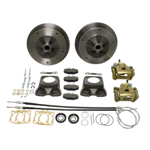 Disc Brake Kit, 5 On 205, with E-Brake, 58-67 Swing Forged