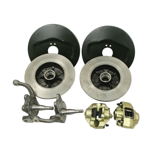 EMPI 22-2981-0 Disc Brake Kit, 5 On 4-3/4 Chevy, Ball Joint 66-74