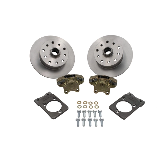 EMPI 22-2985-0 Disc Brake Kit, 5 On 4-3/4 Chevy, for Ball Joint 68-79