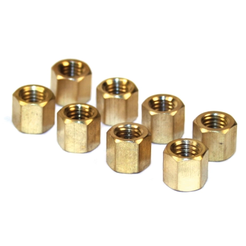 Exhaust Nut Set, Clearanced, Brass