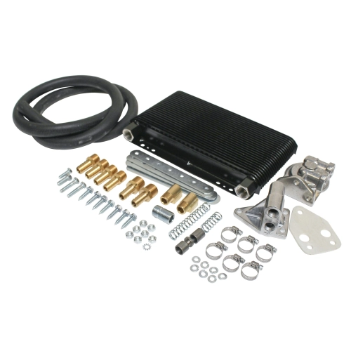 EMPI 3081-11 Oil Cooler Kit, 48 Plate Mesa Style