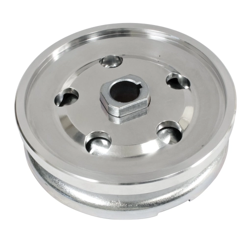 Billet Alternator Pulley, for Beetle, with Steel Inner Half