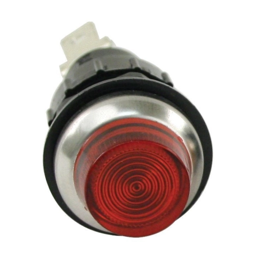 Super Red Indicator Light, 7/8 Diameter, 9/16 Lens, Each