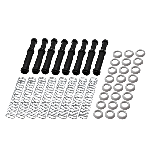 EMPI 4009 Push Rod Tubes, Nylon Spring Loaded, 8 Pieces